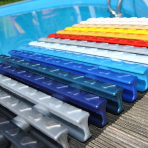 rejilla de rebosadero para piscina