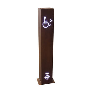 bolardo de iluminación para espacio público