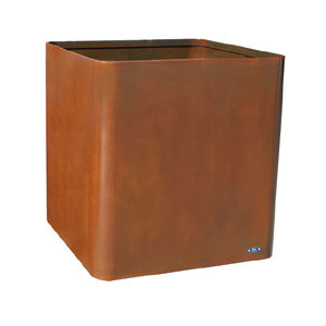 jardinera de acero Corten