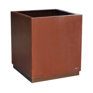 jardinera de acero Corten