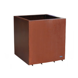 jardinera de acero Corten