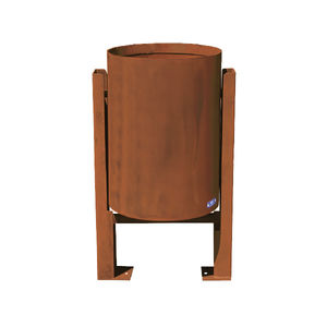 cubo de basura público