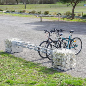 aparcabicis de suelo