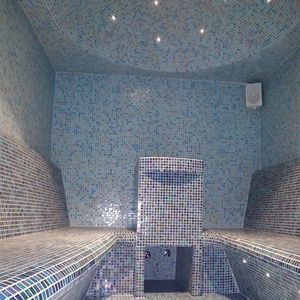 baño de vapor con ducha integrada