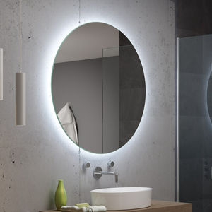 Espejo para baño de pared - E76 - Uraldi - contemporáneo / rectangular