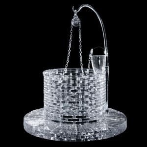 escultura de cristal
