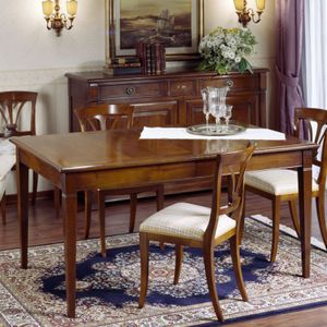 mesa de comedor de estilo Directorio