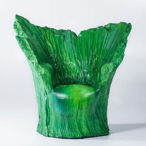 sillón verde