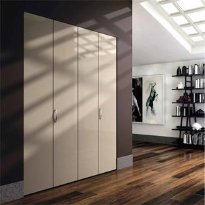 armario de pared / moderno / de madera / con puertas batientes