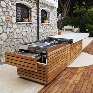 cocina de exterior