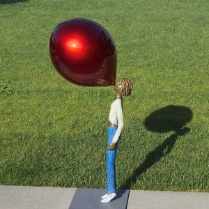 escultura de resina