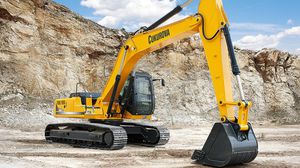 excavadora con orugas / para obra