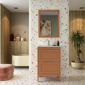 mueble de lavabo de pie