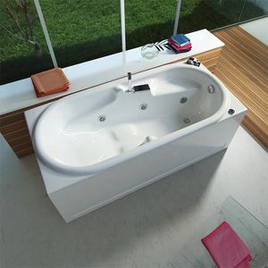 bañera ovalada