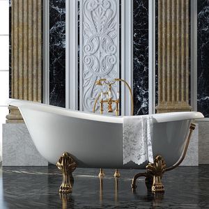 bañera ovalada