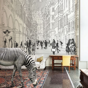 papel pintado contemporáneo