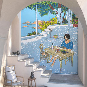 papel pintado contemporáneo