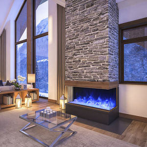 Chimenea eléctrica - 2939-TRU-VIEW-XL - Amantii - contemporánea / hogar