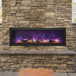 Chimenea eléctrica - BI-50-DEEP-XT - Amantii - contemporánea / hogar