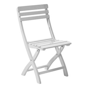 silla clásica / plegable / de teca / para terraza