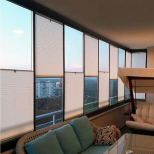 cortina de cristal plegable