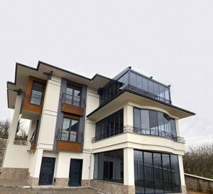 cortina de cristal plegable