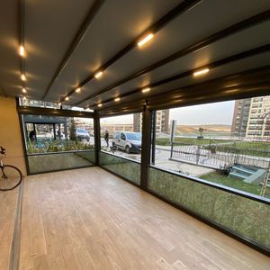 ventana-balcón de vidrio