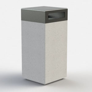 cubo de basura público