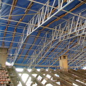 sistema de tejado de acero