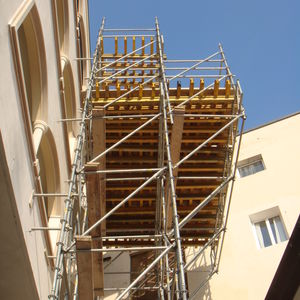 torre de apuntalamiento de acero