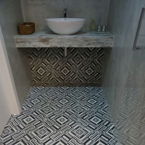 baldosa hidráulica de cemento