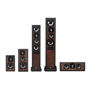 altavoz de estantes
