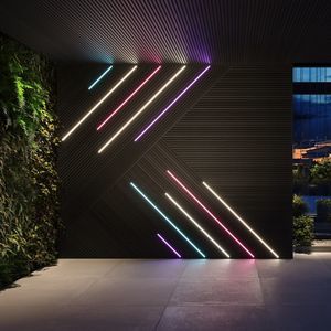 perfil de iluminación de techo