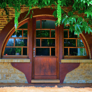 revestimiento para puerta de acero Corten