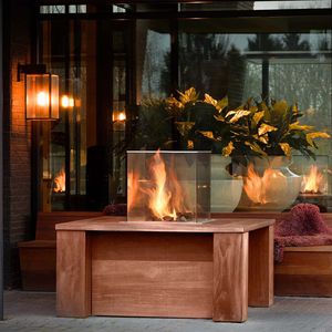 Chimenea de gas - SPECIAL 6 - boley - contemporánea / hogar abierto