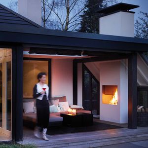 chimenea de gas