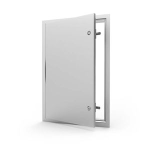 trampilla de inspección para pared / rectangular / de acero inoxidable