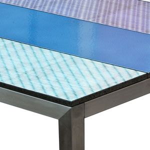 mesa piedra de lava