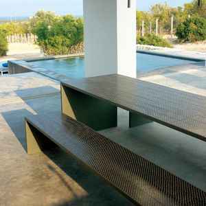 banco para jardín contemporáneo