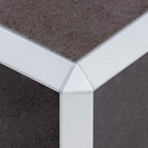 perfil de acabado de aluminio