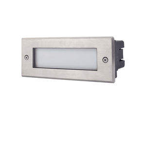 luminaria empotrable de pared