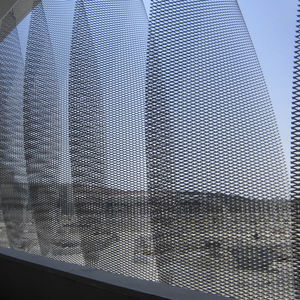 malla metálica de aluminio