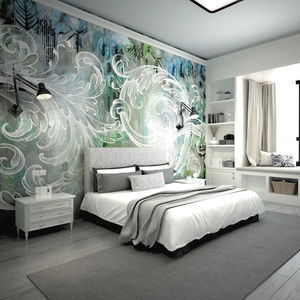 papel pintado oriental