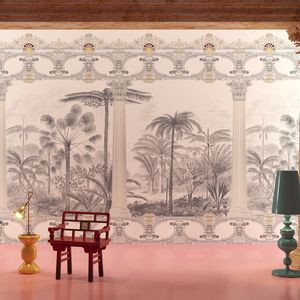 papel pintado vintage