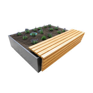 jardinera de aluminio