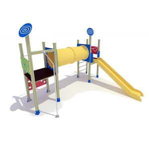 estación de juego para parque infantil