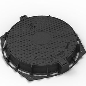 tapadera de inspección de hierro fundido