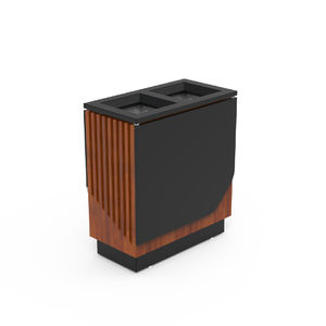 cubo de basura público