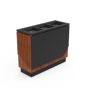 cubo de basura público