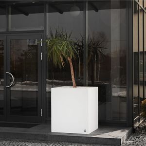 jardinera de hormigón